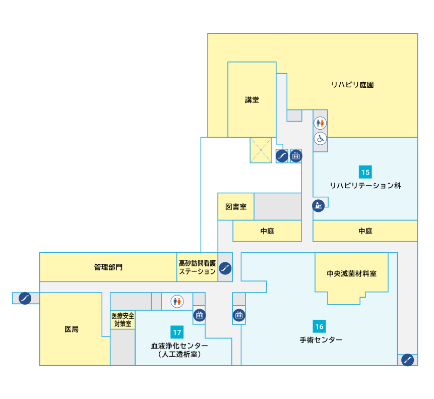 フロアマップ2F