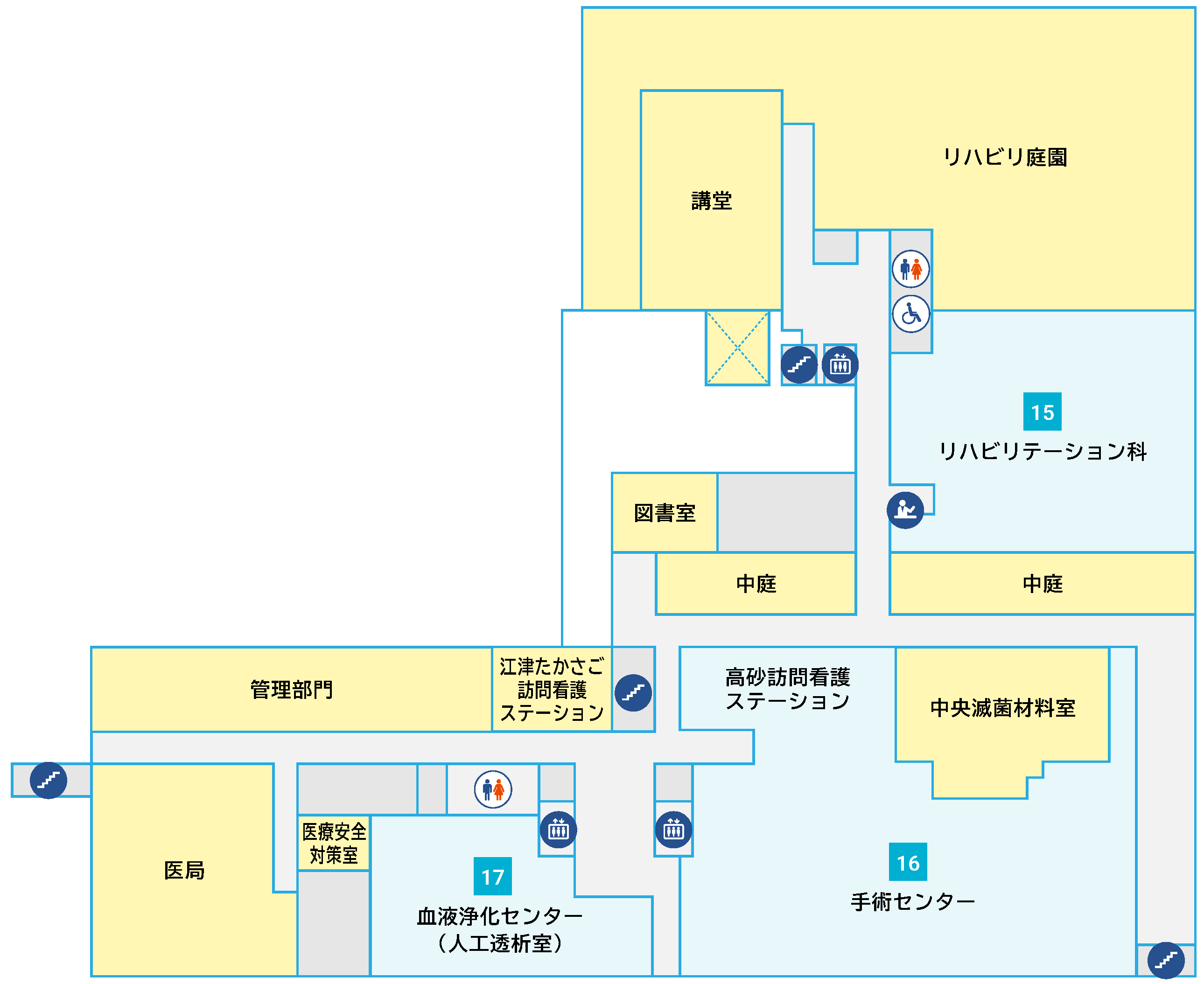 フロアマップ2F